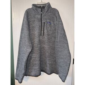 Patagonia Men's  Better Sweater 1/4 Zip Pullover XL